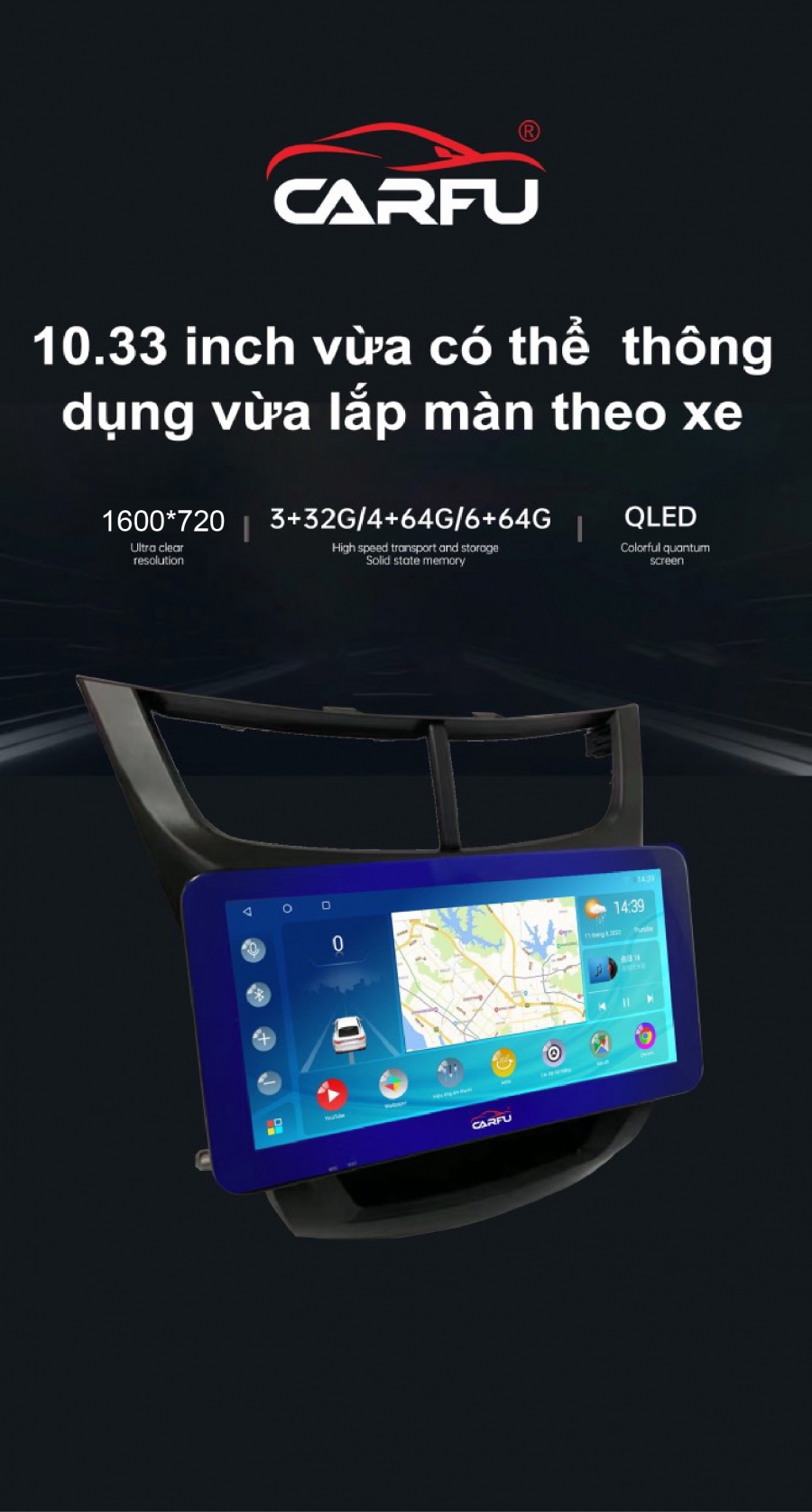 Màn hình ô tô thông minh S300S